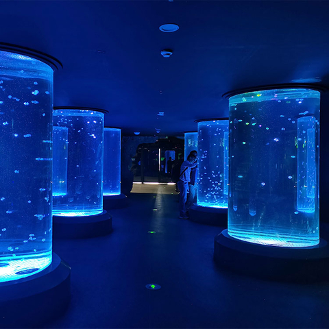 Mist&auml; ostaa Jellyfish Sylinder Aquarium - Leyu